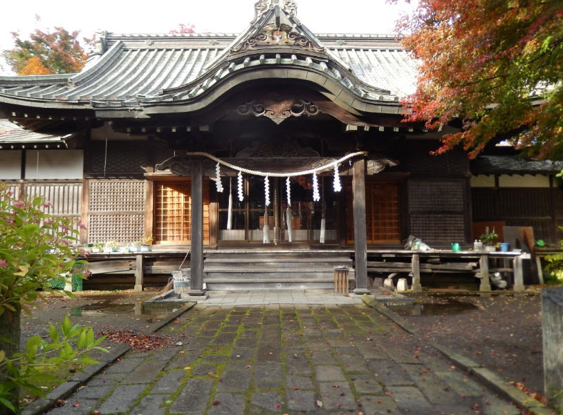 Hachimanyama Castle Ruins, Japan